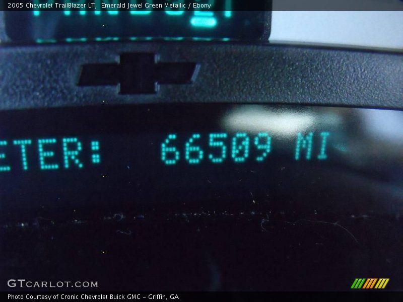 Emerald Jewel Green Metallic / Ebony 2005 Chevrolet TrailBlazer LT