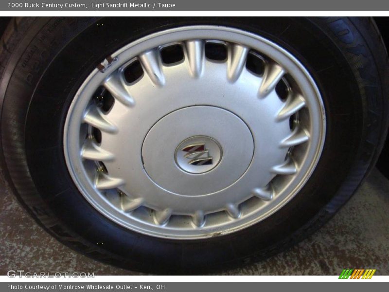 Light Sandrift Metallic / Taupe 2000 Buick Century Custom