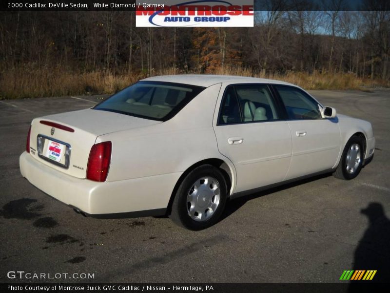 White Diamond / Oatmeal 2000 Cadillac DeVille Sedan