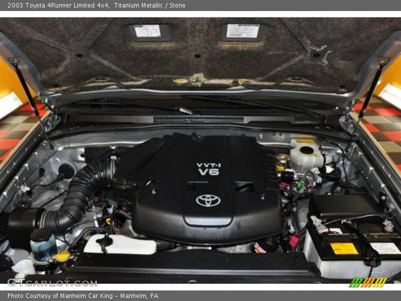 Titanium Metallic / Stone 2003 Toyota 4Runner Limited 4x4