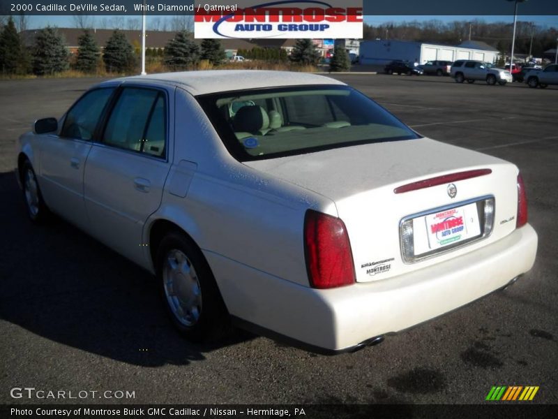 White Diamond / Oatmeal 2000 Cadillac DeVille Sedan