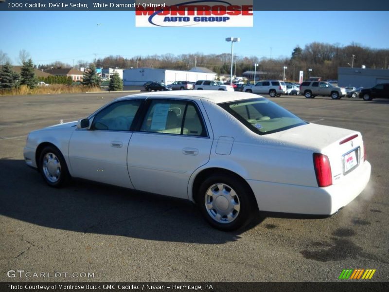 White Diamond / Oatmeal 2000 Cadillac DeVille Sedan