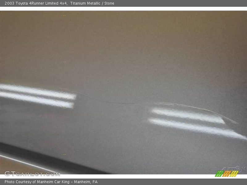 Titanium Metallic / Stone 2003 Toyota 4Runner Limited 4x4