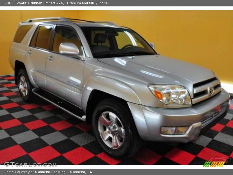 Titanium Metallic / Stone 2003 Toyota 4Runner Limited 4x4