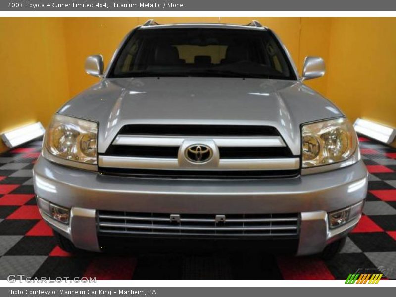 Titanium Metallic / Stone 2003 Toyota 4Runner Limited 4x4