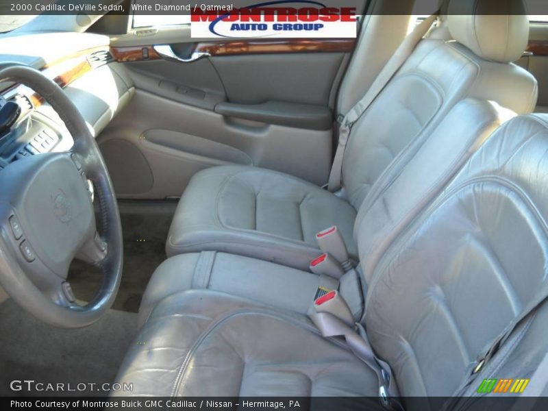 White Diamond / Oatmeal 2000 Cadillac DeVille Sedan