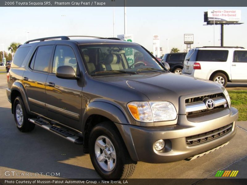 Phantom Gray Pearl / Taupe 2006 Toyota Sequoia SR5