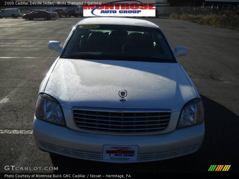 White Diamond / Oatmeal 2000 Cadillac DeVille Sedan