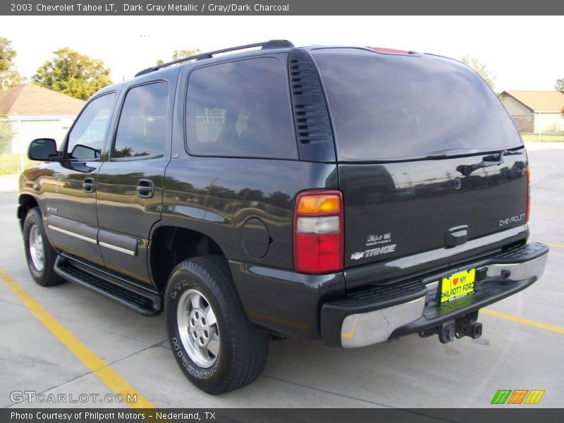 Dark Gray Metallic / Gray/Dark Charcoal 2003 Chevrolet Tahoe LT