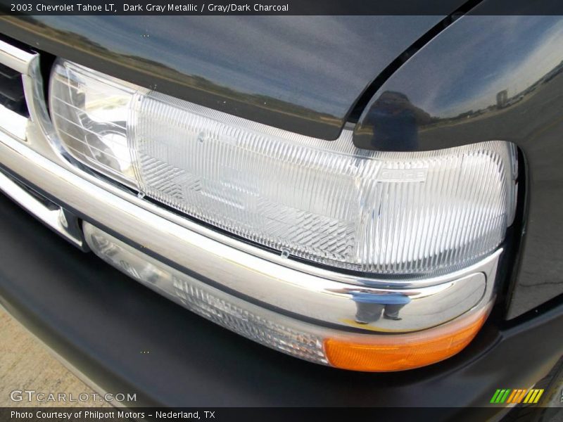 Dark Gray Metallic / Gray/Dark Charcoal 2003 Chevrolet Tahoe LT