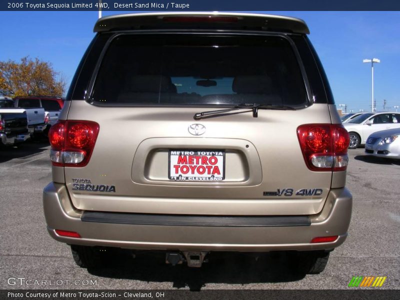Desert Sand Mica / Taupe 2006 Toyota Sequoia Limited 4WD