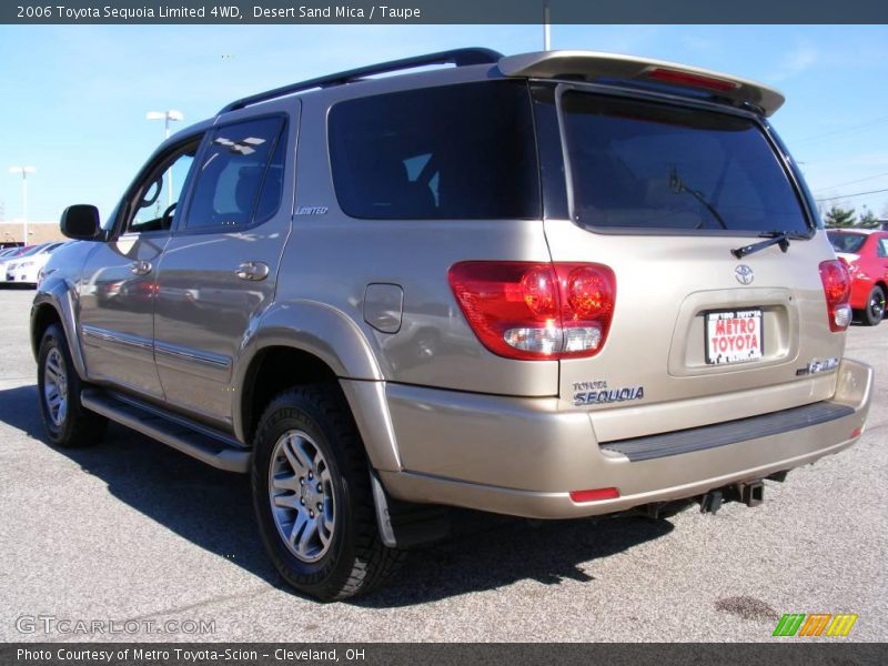 Desert Sand Mica / Taupe 2006 Toyota Sequoia Limited 4WD