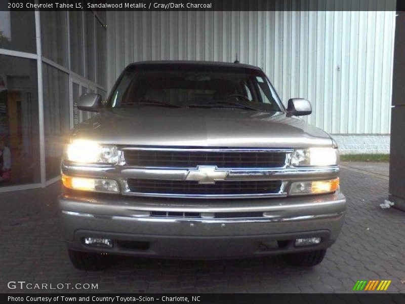 Sandalwood Metallic / Gray/Dark Charcoal 2003 Chevrolet Tahoe LS