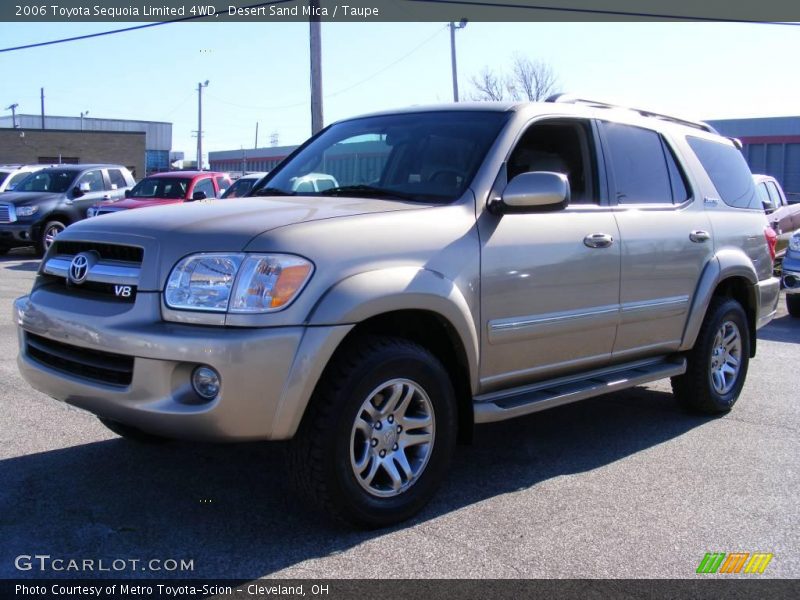 Desert Sand Mica / Taupe 2006 Toyota Sequoia Limited 4WD