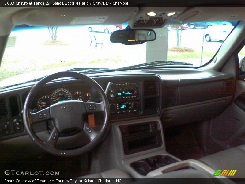 Sandalwood Metallic / Gray/Dark Charcoal 2003 Chevrolet Tahoe LS