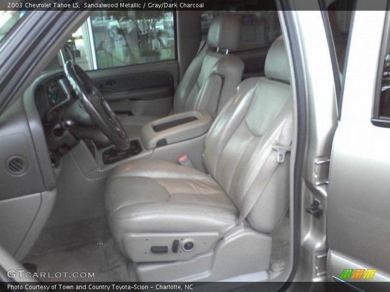Sandalwood Metallic / Gray/Dark Charcoal 2003 Chevrolet Tahoe LS
