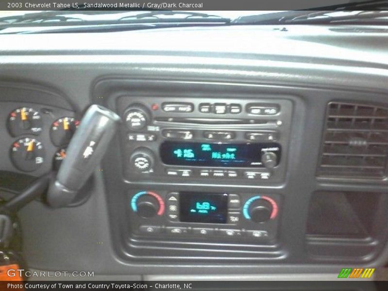 Sandalwood Metallic / Gray/Dark Charcoal 2003 Chevrolet Tahoe LS