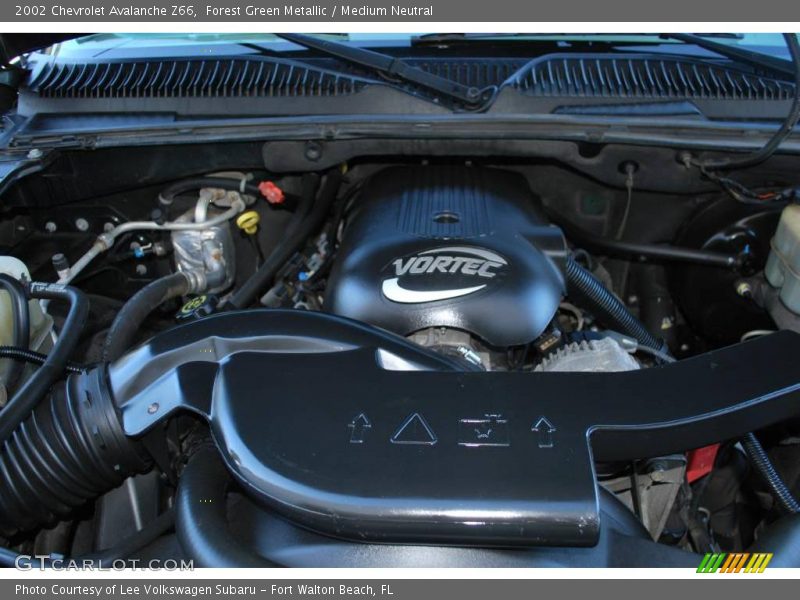 Forest Green Metallic / Medium Neutral 2002 Chevrolet Avalanche Z66