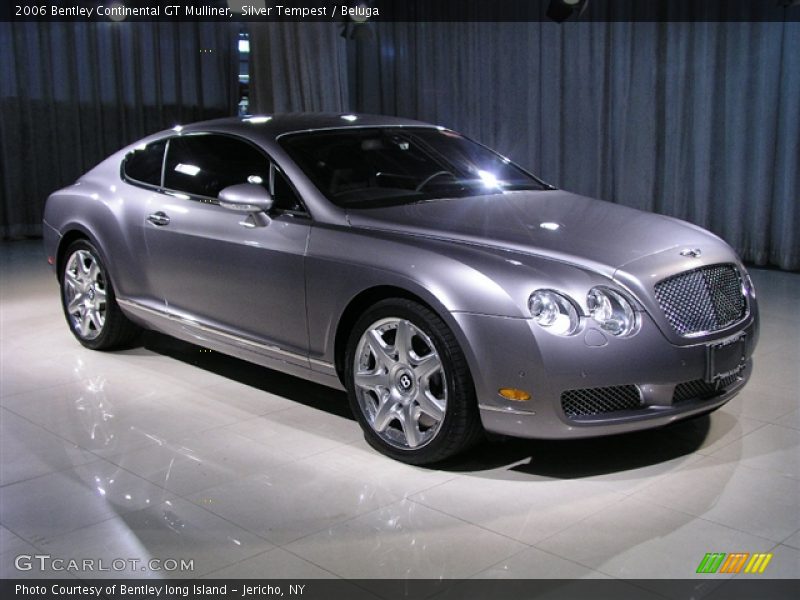 Silver Tempest / Beluga 2006 Bentley Continental GT Mulliner