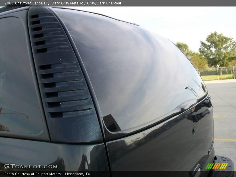 Dark Gray Metallic / Gray/Dark Charcoal 2003 Chevrolet Tahoe LT