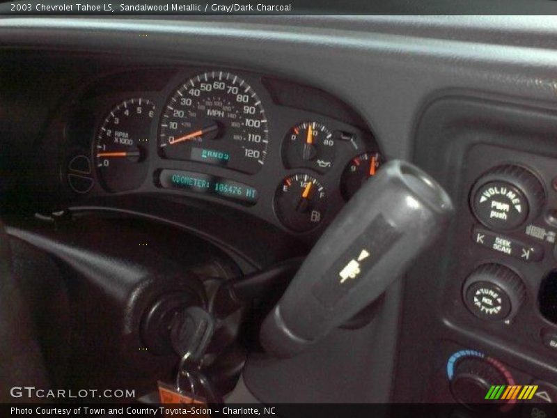 Sandalwood Metallic / Gray/Dark Charcoal 2003 Chevrolet Tahoe LS