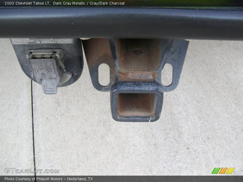 Dark Gray Metallic / Gray/Dark Charcoal 2003 Chevrolet Tahoe LT