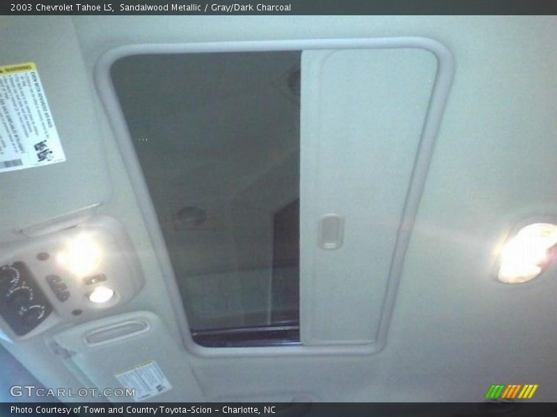 Sandalwood Metallic / Gray/Dark Charcoal 2003 Chevrolet Tahoe LS