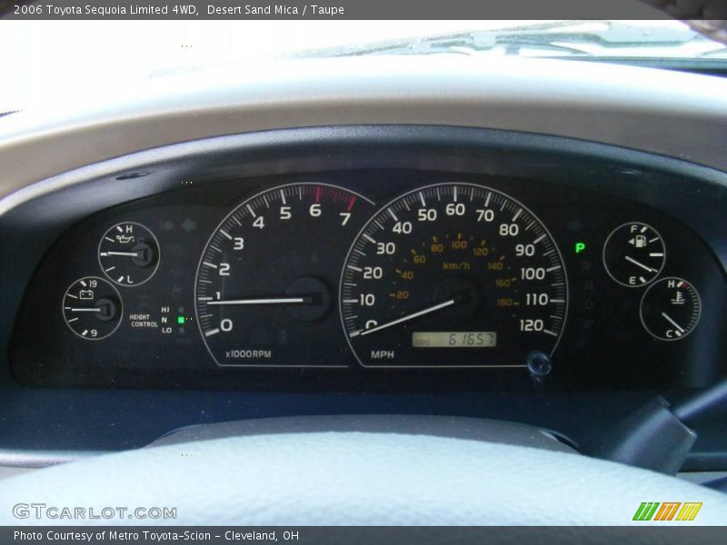 Desert Sand Mica / Taupe 2006 Toyota Sequoia Limited 4WD