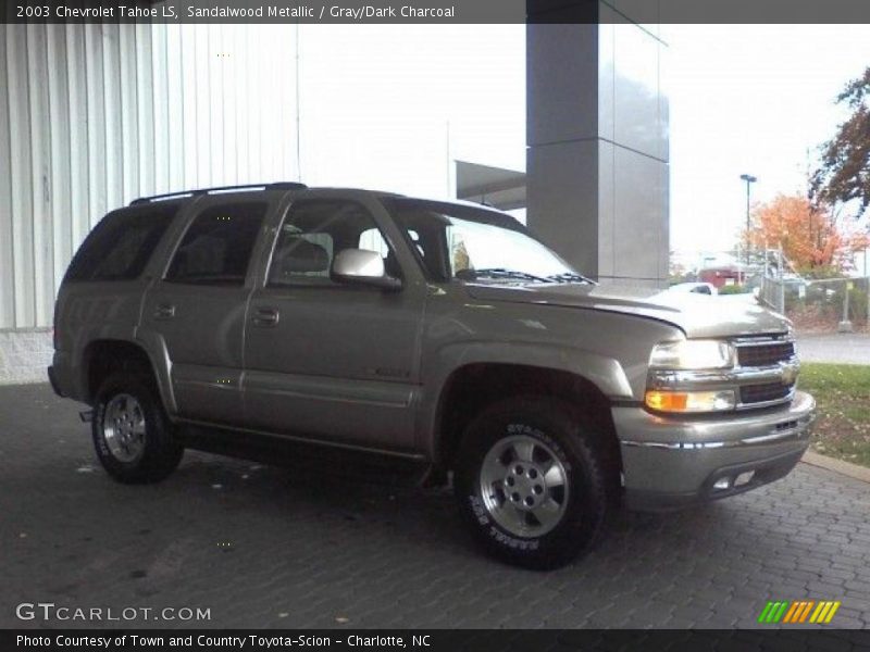 Sandalwood Metallic / Gray/Dark Charcoal 2003 Chevrolet Tahoe LS