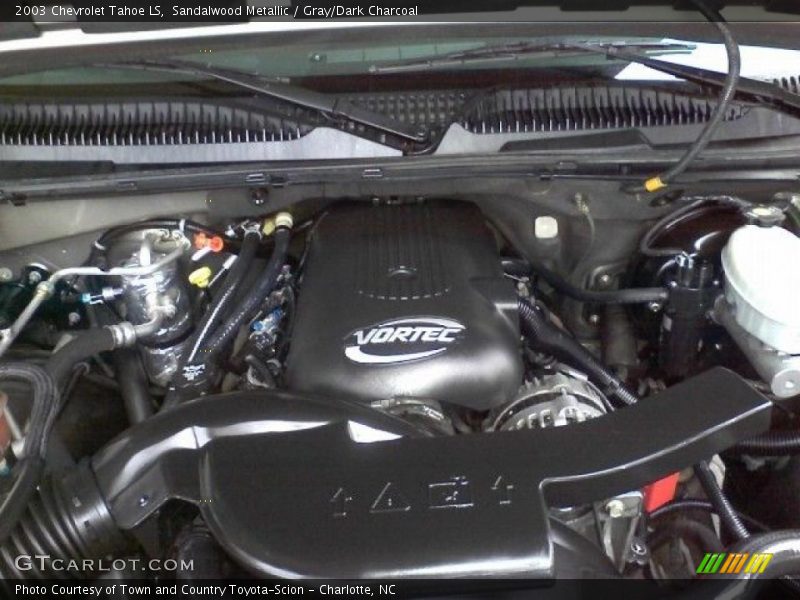 Sandalwood Metallic / Gray/Dark Charcoal 2003 Chevrolet Tahoe LS