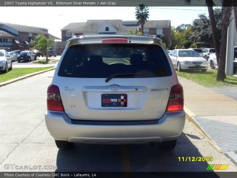 Millenium Silver Metallic / Ash Gray 2007 Toyota Highlander V6