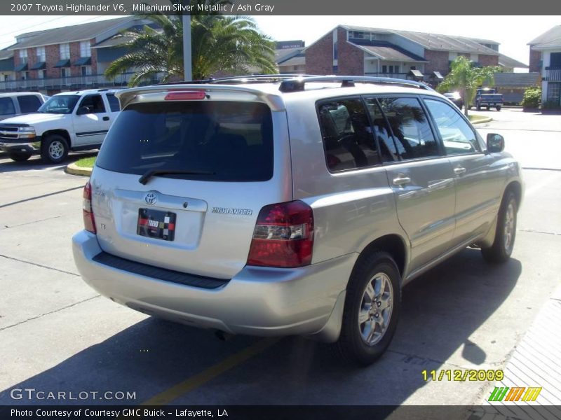 Millenium Silver Metallic / Ash Gray 2007 Toyota Highlander V6