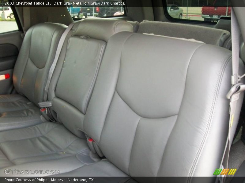 Dark Gray Metallic / Gray/Dark Charcoal 2003 Chevrolet Tahoe LT