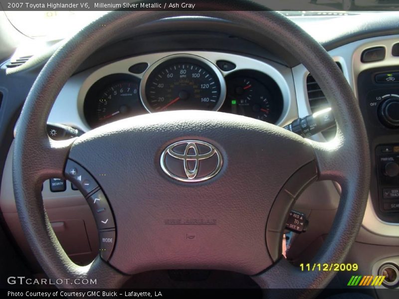 Millenium Silver Metallic / Ash Gray 2007 Toyota Highlander V6