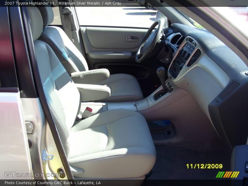 Millenium Silver Metallic / Ash Gray 2007 Toyota Highlander V6