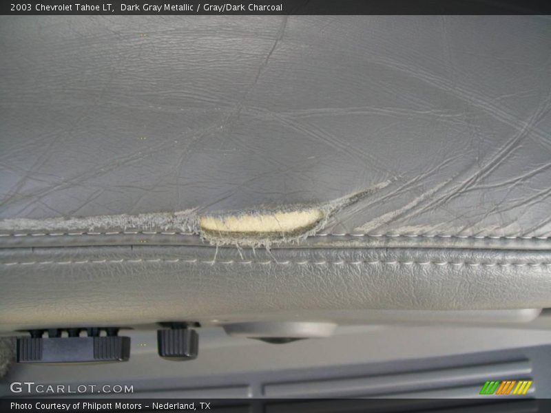 Dark Gray Metallic / Gray/Dark Charcoal 2003 Chevrolet Tahoe LT