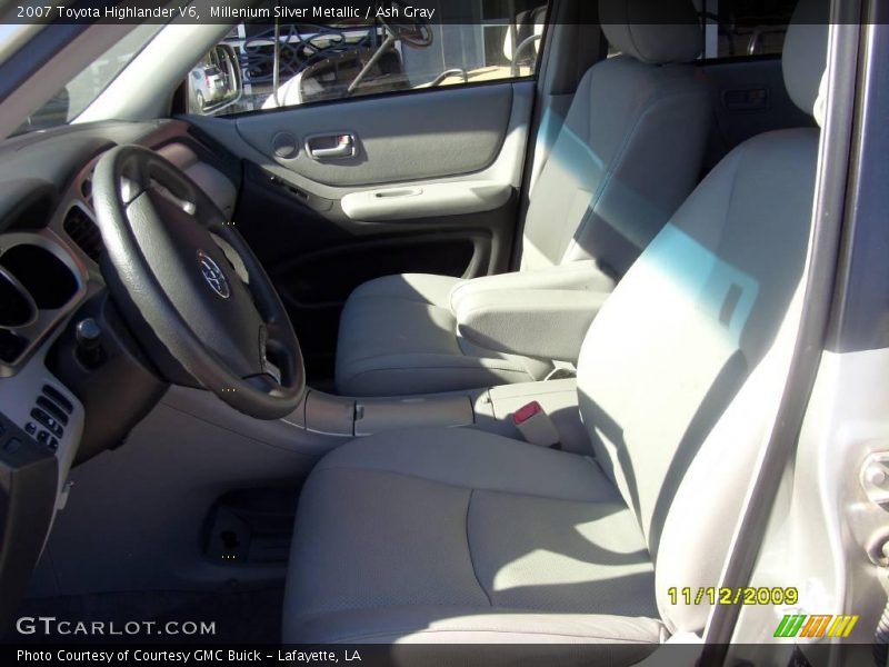 Millenium Silver Metallic / Ash Gray 2007 Toyota Highlander V6