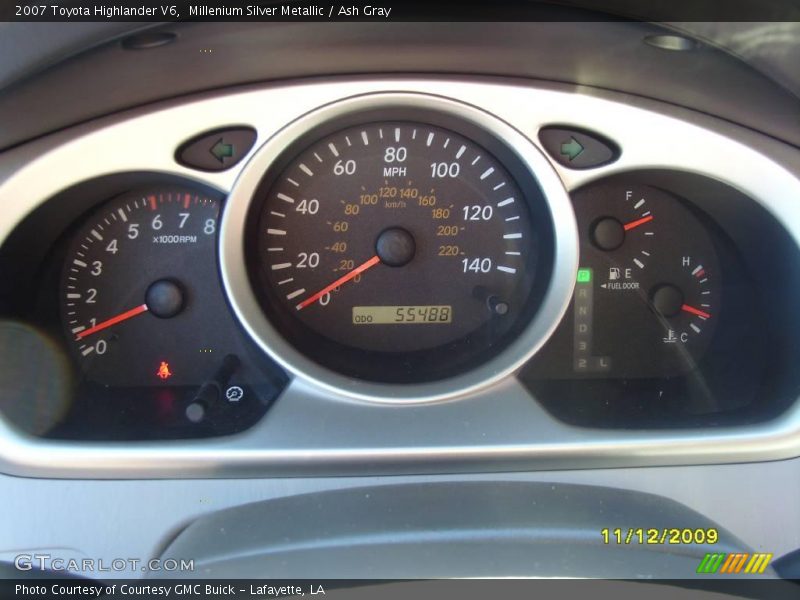 Millenium Silver Metallic / Ash Gray 2007 Toyota Highlander V6