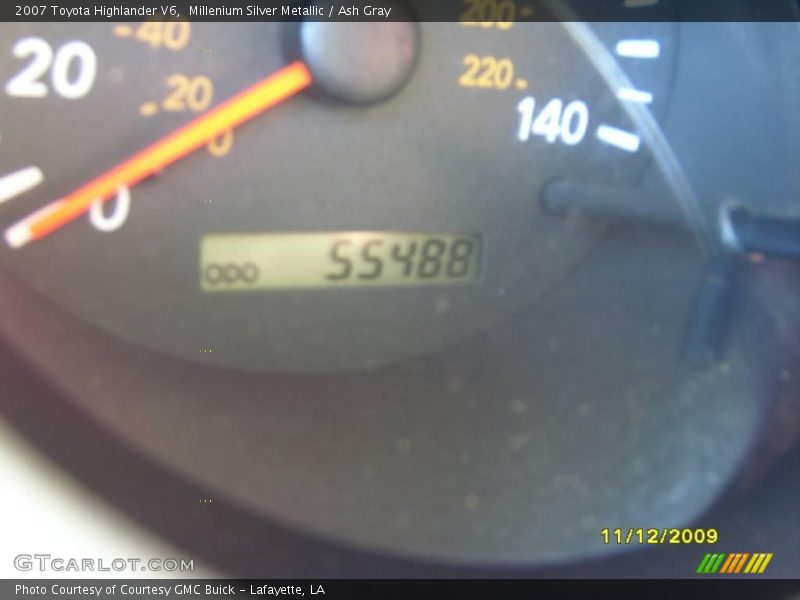 Millenium Silver Metallic / Ash Gray 2007 Toyota Highlander V6