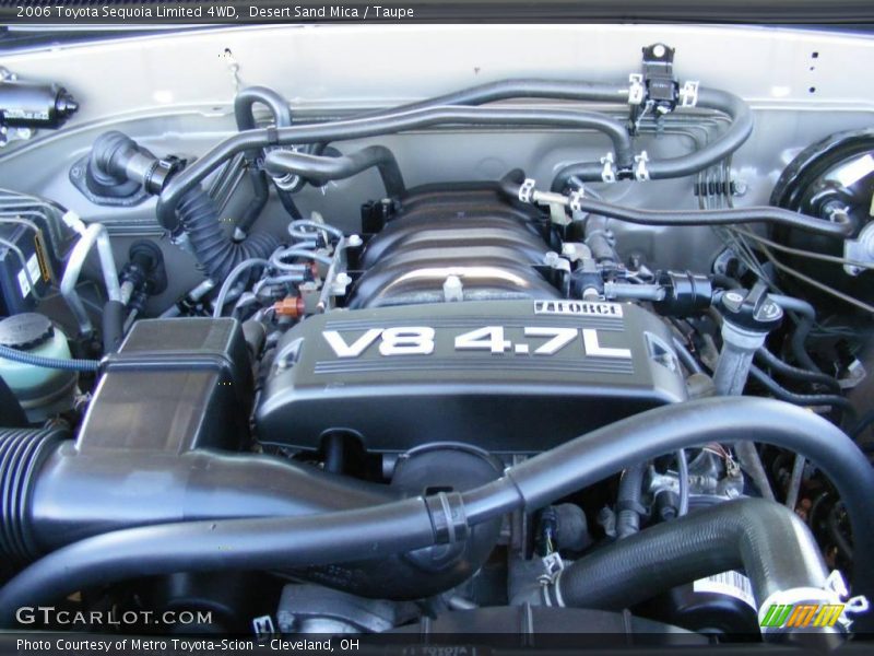 Desert Sand Mica / Taupe 2006 Toyota Sequoia Limited 4WD