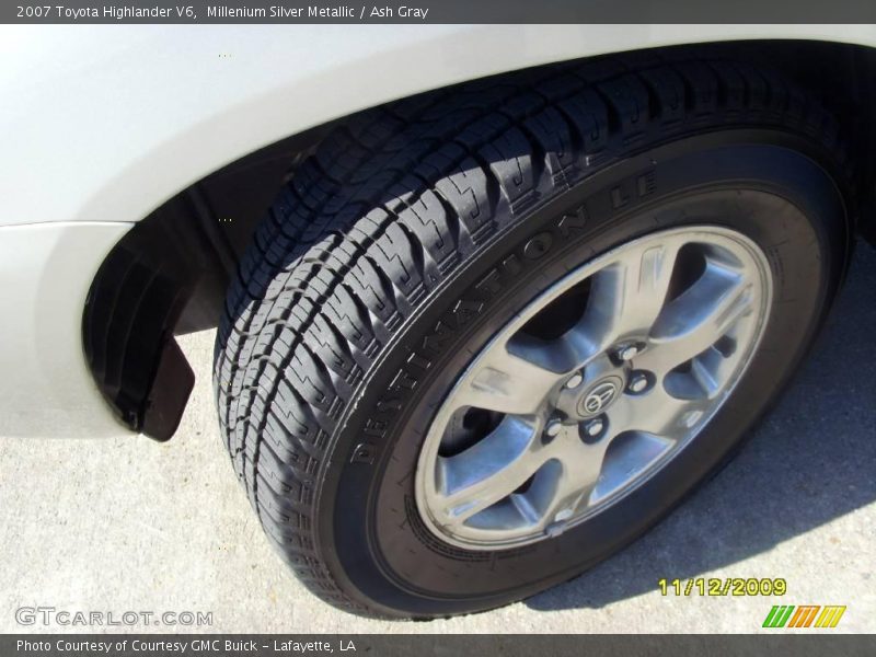 Millenium Silver Metallic / Ash Gray 2007 Toyota Highlander V6