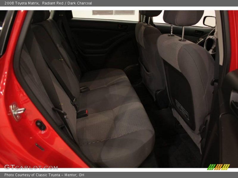 Radiant Red / Dark Charcoal 2008 Toyota Matrix