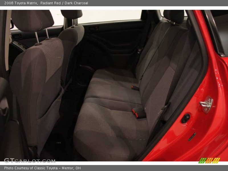 Radiant Red / Dark Charcoal 2008 Toyota Matrix