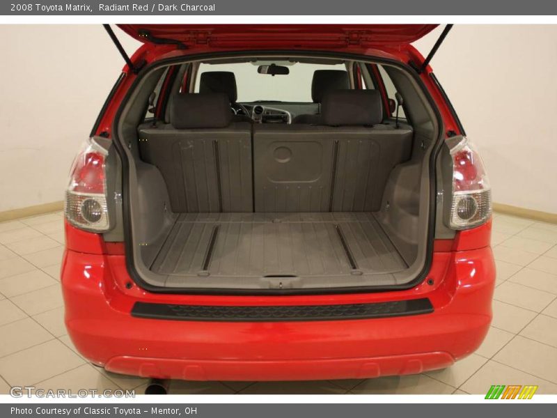 Radiant Red / Dark Charcoal 2008 Toyota Matrix
