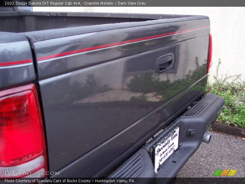 Graphite Metallic / Dark Slate Gray 2002 Dodge Dakota SXT Regular Cab 4x4