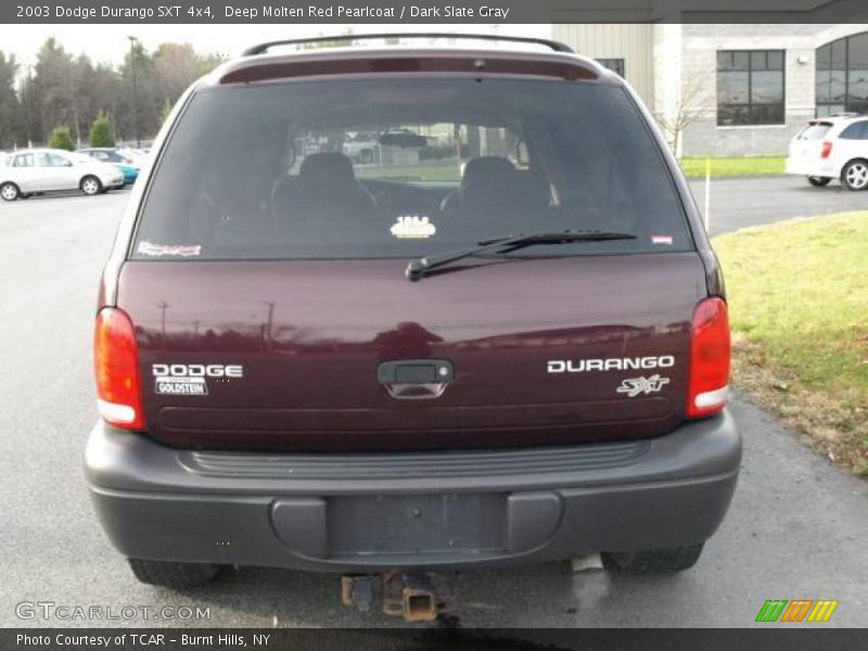 Deep Molten Red Pearlcoat / Dark Slate Gray 2003 Dodge Durango SXT 4x4