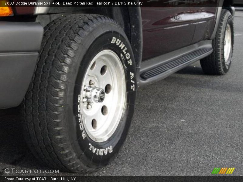 Deep Molten Red Pearlcoat / Dark Slate Gray 2003 Dodge Durango SXT 4x4