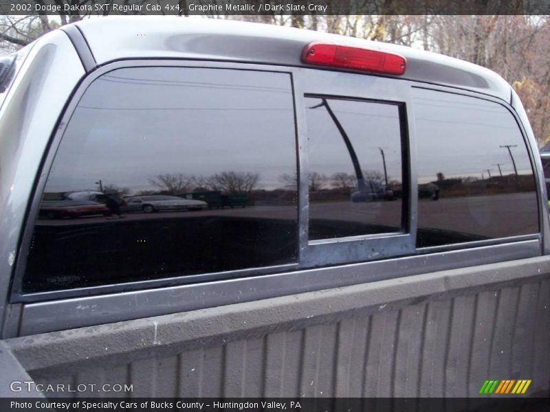 Graphite Metallic / Dark Slate Gray 2002 Dodge Dakota SXT Regular Cab 4x4