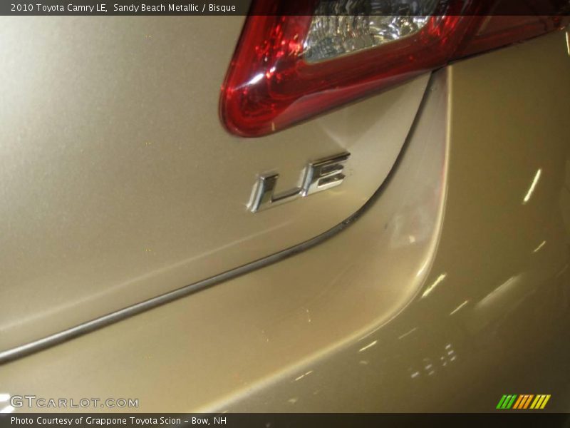 Sandy Beach Metallic / Bisque 2010 Toyota Camry LE
