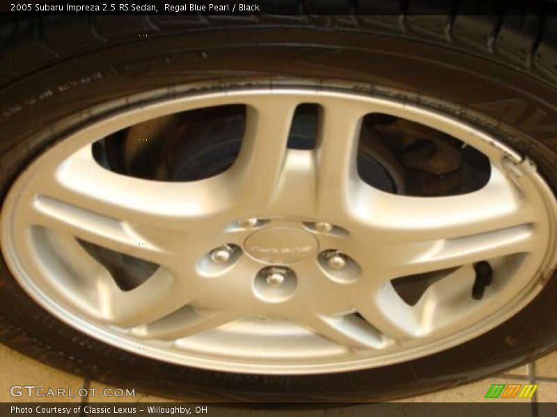 Regal Blue Pearl / Black 2005 Subaru Impreza 2.5 RS Sedan